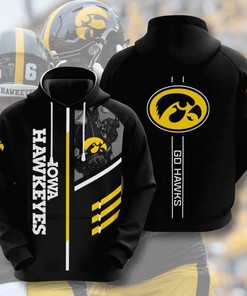 Amazon Sports Team Iowa Hawkeyes Ncaahoodie Hoodie 3D