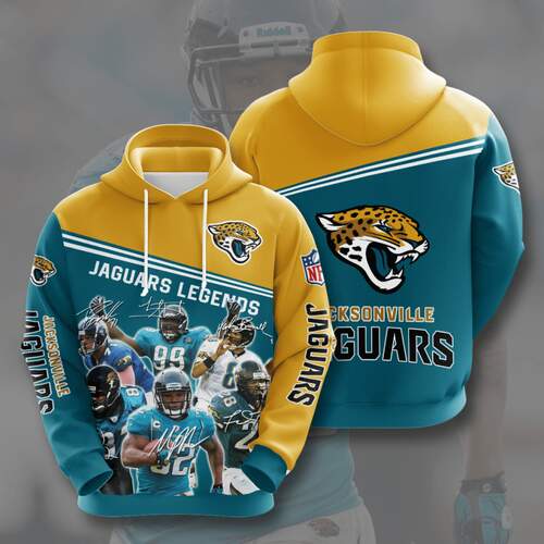 Amazon Sports Team Jacksonville Jaguars Sport All Over Print Hoodie 3D