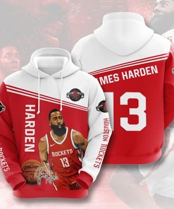 Amazon Sports Team James Harden Houston Rockets Hoodie 3D