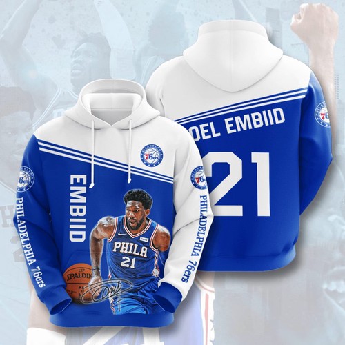 Amazon Sports Team Joel Embiid Philadelphia Hoodie 3D