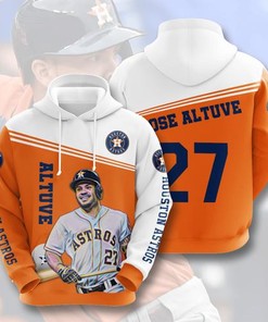 Amazon Sports Team Jose Altuve Houston Astros Hoodie 3D