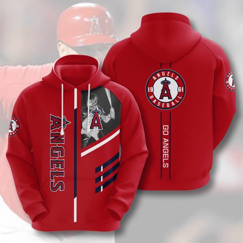 Amazon Sports Team Los Angeles Angels Hoodie 3D