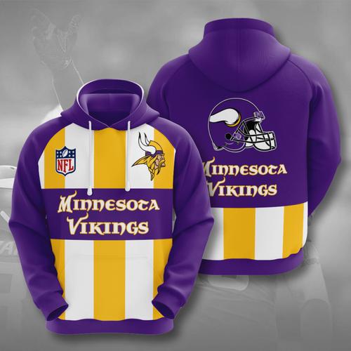 Amazon Sports Team Minnesota Vikings Sport All Over Print Hoodie 3D