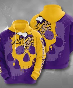 Amazon Sports Team Minnesota Vikings Sport All Over Print Hoodie 3D 1