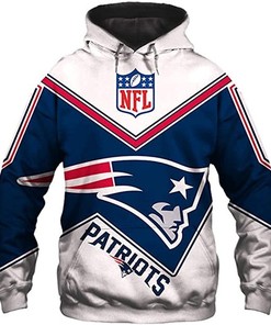 Amazon Sports Team New England Patriots Sport All Over Print Hoodie 3D