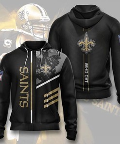 Amazon Sports Team New Orleans Saints Sport All Over Print Hoodie 3D