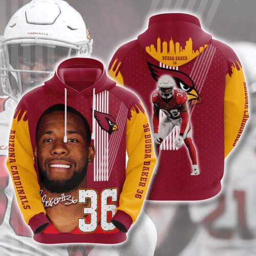 Amazon Sports Team Nfl Arizona Cardinals Sport All Over Print Hoodie 3D 7
