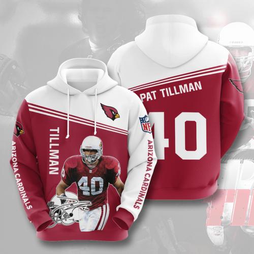 Amazon Sports Team Nfl Arizona Cardinals Sport All Over Print Hoodie 3D 9