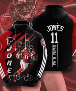 Amazon Sports Team Nfl Atlanta Falcons Sport All Over Print Hoodie 3D 4