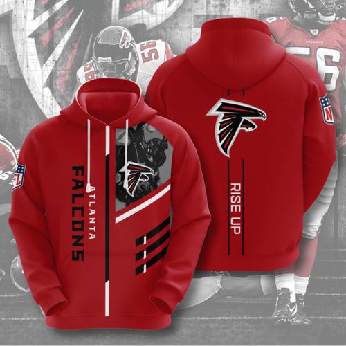 Amazon Sports Team Nfl Atlanta Falcons Sport All Over Print Hoodie 3D 5