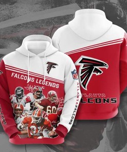 Amazon Sports Team Nfl Atlanta Falcons Sport All Over Print Hoodie 3D 6