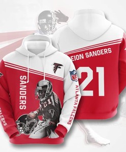 Amazon Sports Team Nfl Atlanta Falcons Sport All Over Print Hoodie 3D 7