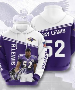 Amazon Sports Team Nfl Baltimore Ravens Sport All Over Print Hoodie 3D 3