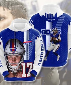 Amazon Sports Team Nfl Buffalo Bills Sport All Over Print Hoodie 3D 1