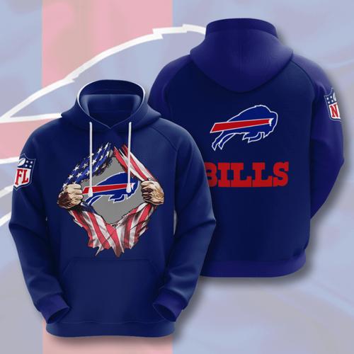Amazon Sports Team Nfl Buffalo Bills Sport All Over Print Hoodie 3D 3