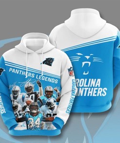 Amazon Sports Team Nfl Carolina Panthers Sport All Over Print Hoodie 3D 2