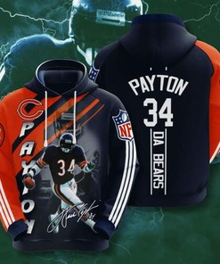 Amazon Sports Team Nfl Chicago Bears Sport All Over Print Hoodie 3D 1