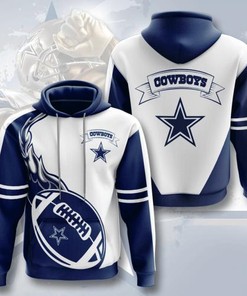 Amazon Sports Team Nfl Dallas Cowboys Sport All Over Print Hoodie 3D 4