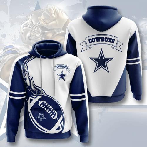 Amazon Sports Team Nfl Dallas Cowboys Sport All Over Print Hoodie 3D 4