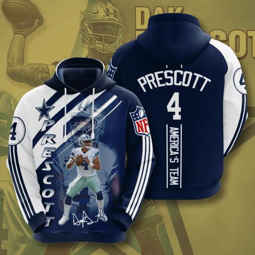 Amazon Sports Team Nfl Dallas Cowboys Sport All Over Print Hoodie 3D 5
