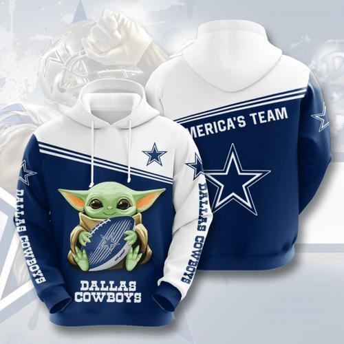 Amazon Sports Team Nfl Dallas Cowboys Sport All Over Print Hoodie 3D 7