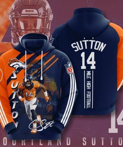 Amazon Sports Team Nfl Denver Broncos Sport All Over Print Hoodie 3D 3