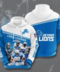 Amazon Sports Team Nfl Detroit Lions Sport All Over Print Hoodie 3D 11