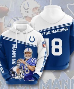 Amazon Sports Team Nfl Indianapolis Colts Sport All Over Print Hoodie 3D 5