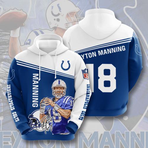 Amazon Sports Team Nfl Indianapolis Colts Sport All Over Print Hoodie 3D 5