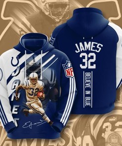 Amazon Sports Team Nfl Indianapolis Colts Sport All Over Print Hoodie 3D 6
