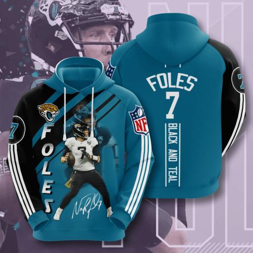Amazon Sports Team Nfl Jacksonville Jaguars Sport All Over Print Hoodie 3D 5