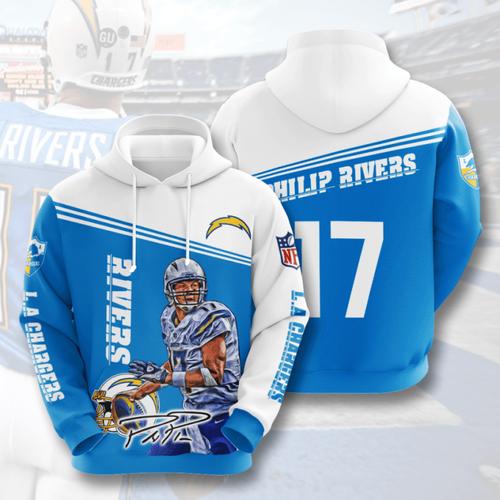 Amazon Sports Team Nfl Los Angeles Chargers All Over Print Hoodie 3D For All