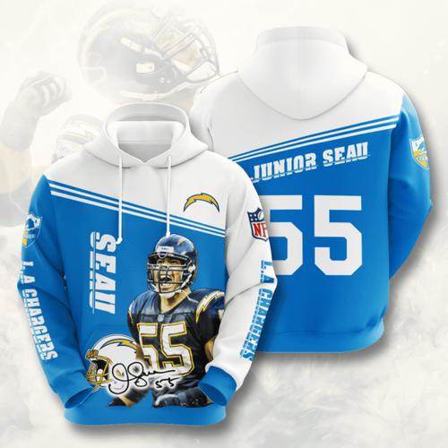 Amazon Sports Team Nfl Los Angeles Chargers Sport All Over Print Hoodie 3D 1