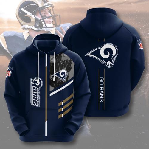 Amazon Sports Team Nfl Los Angeles Chargers Sport All Over Print Hoodie 3D 2