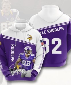 Amazon Sports Team Nfl Minnesota Vikings Sport All Over Print Hoodie 3D 13