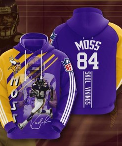 Amazon Sports Team Nfl Minnesota Vikings Sport All Over Print Hoodie 3D 14