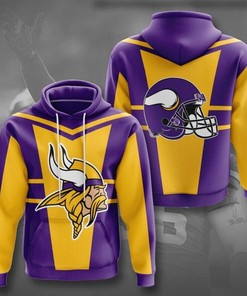 Amazon Sports Team Nfl Minnesota Vikings Sport All Over Print Hoodie 3D 6