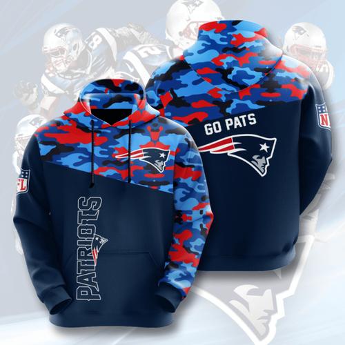 Amazon Sports Team Nfl New England Patriots All Over Print Hoodie