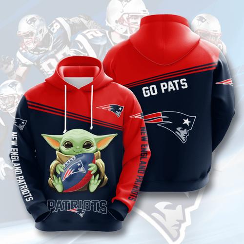 Amazon Sports Team Nfl New England Patriots Sport All Over Print Hoodie 3D