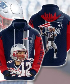 Amazon Sports Team Nfl New England Patriots Sport All Over Print Hoodie 3D 10