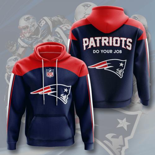 Amazon Sports Team Nfl New England Patriots Sport All Over Print Hoodie 3D 11