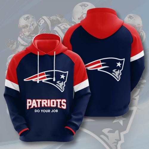 Amazon Sports Team Nfl New England Patriots Sport All Over Print Hoodie 3D 12