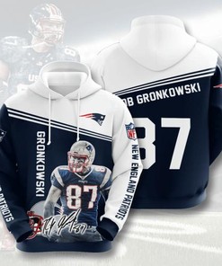 Amazon Sports Team Nfl New England Patriots Sport All Over Print Hoodie 3D 6