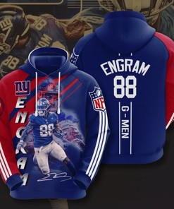 Amazon Sports Team Nfl New York Giants Sport All Over Print Hoodie 3D 1