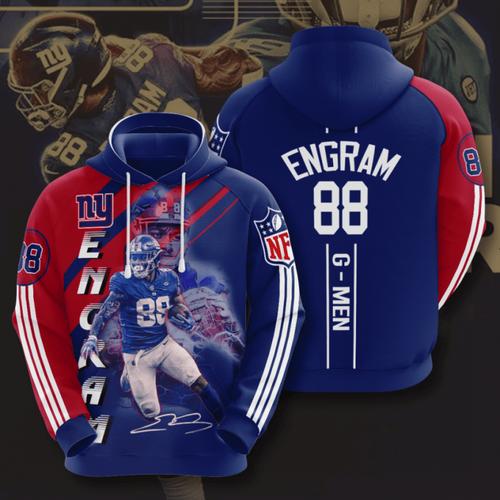 Amazon Sports Team Nfl New York Giants Sport All Over Print Hoodie 3D 1