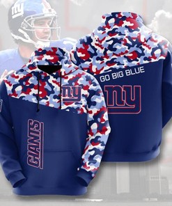 Amazon Sports Team Nfl New York Giants Sport All Over Print Hoodie 3D 5