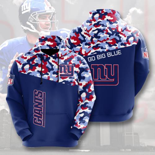 Amazon Sports Team Nfl New York Giants Sport All Over Print Hoodie 3D 5