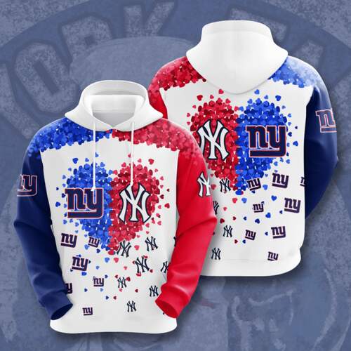 Amazon Sports Team Nfl New York Giants Sport All Over Print Hoodie 3D 8