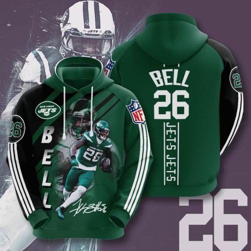 Amazon Sports Team Nfl New York Jets Sport All Over Print Hoodie 3D 10