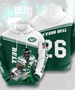 Amazon Sports Team Nfl New York Jets Sport All Over Print Hoodie 3D 11